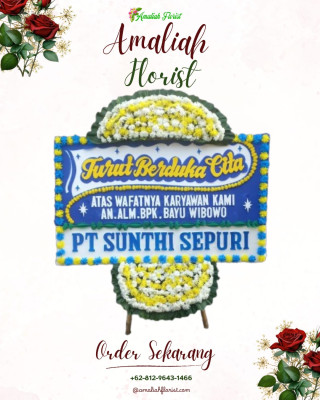 Papan Bunga Duka di Lekobalo
